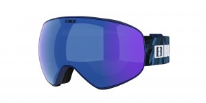 Bliz Floz Ski Goggles Blu Marroni Blu | 624-PCZXGT