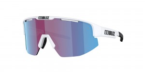 Bliz Matrix Occhiali da Sole Bianche Blu | 402-LIBRNG