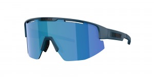 Bliz Matrix Occhiali da Sole Blu Marroni Blu | 561-NJXIYG
