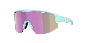 Bliz Matrix Small Occhiali da Sole Menta Marroni Rosa | 596-AGDPRO