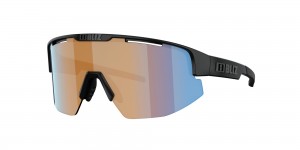 Bliz Matrix Small Occhiali da Sole Nere Arancioni Blu | 519-HPRUED