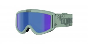 Bliz Pixie Ski Goggles Verdi Verdi Scuro Marroni Blu | 084-DRVLKN