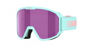 Bliz Rave Jr Ski Goggles Menta Rosa Marroni Rosa | 642-XZNYRW