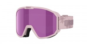Bliz Rave Jr Ski Goggles Rosa Rosa Scuro Marroni Rosa | 932-SNGXLF
