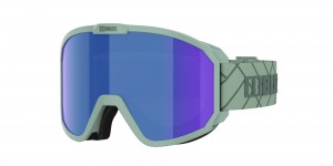 Bliz Rave Ski Goggles Verdi Verdi Scuro Marroni Blu | 532-CVKBZR