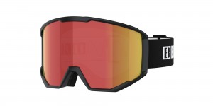 Bliz Spark Ski Goggles Nere Marroni Rosse | 054-UJIQSR
