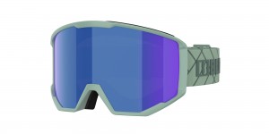 Bliz Spark Ski Goggles Verdi Marroni Blu | 374-TIBYGO